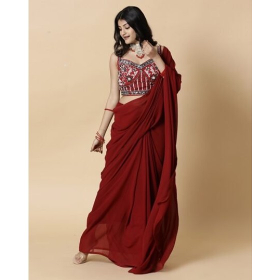 Women Embroidered Straight Kurta Set